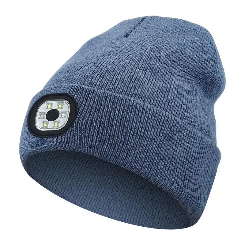 Beanie with LED Light