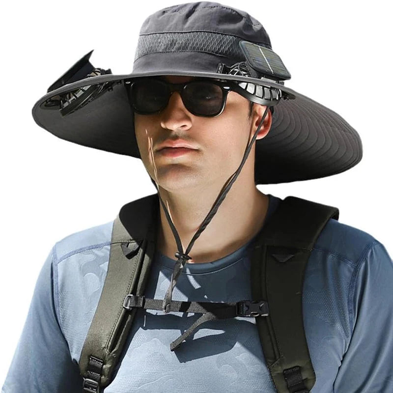 Hat with fans - Solar cap