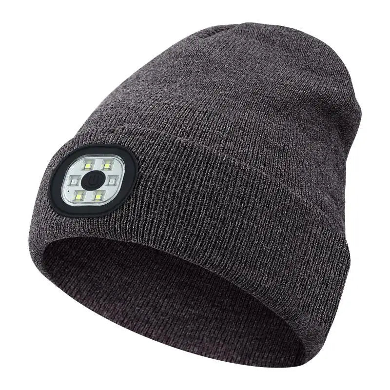 Beanie with LED Light