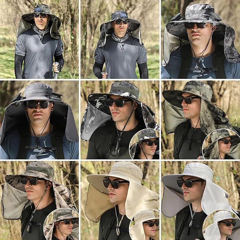 Hat with fans - Solar cap