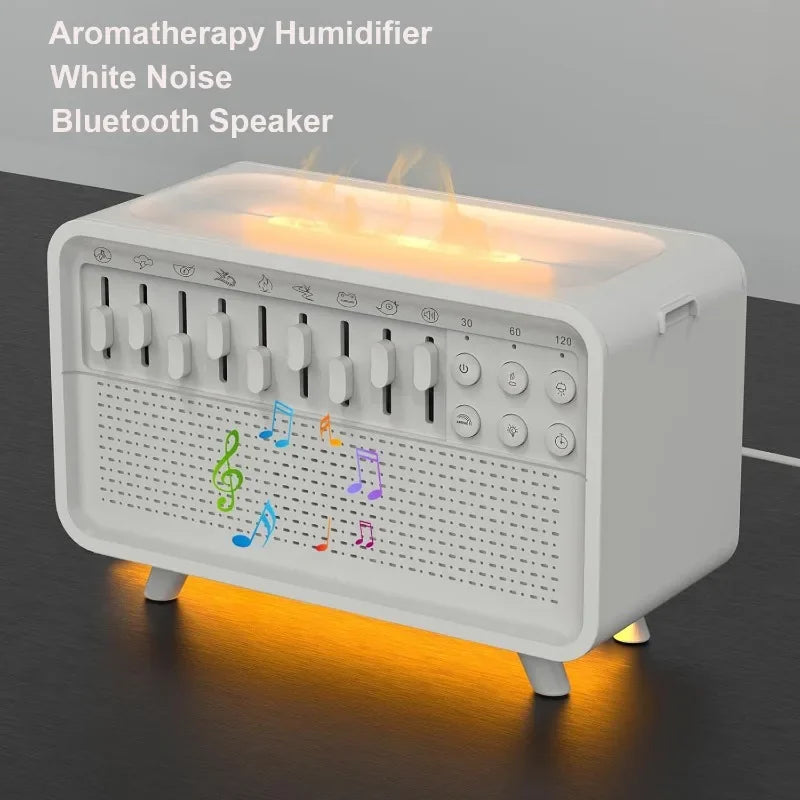 3 in 1 Bluetooth Speaker (White Noise/Sleep Night/Light Humidifier)