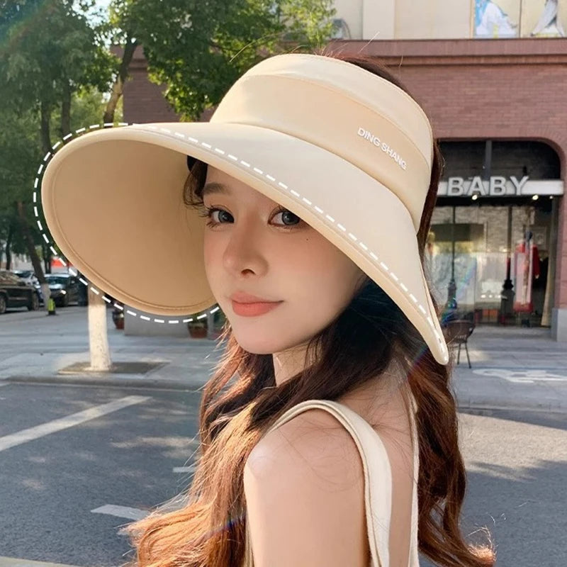 UV protection visors bucket hat