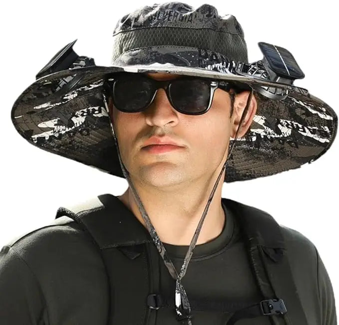 Hat with fans - Solar cap