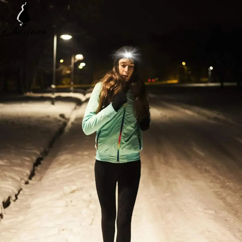 Beanie with LED Light