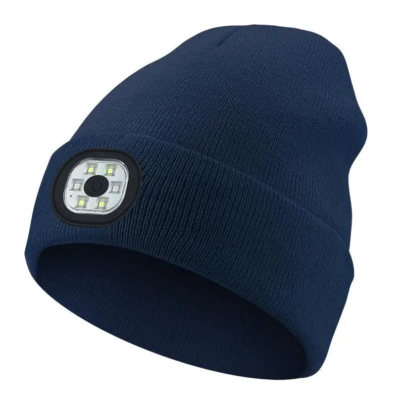Beanie with LED Light