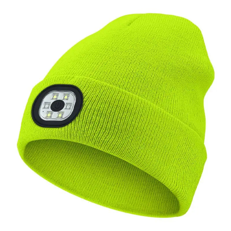 Beanie with LED Light