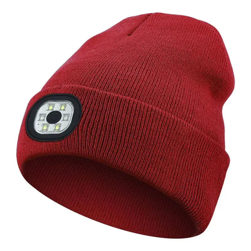Beanie with LED Light