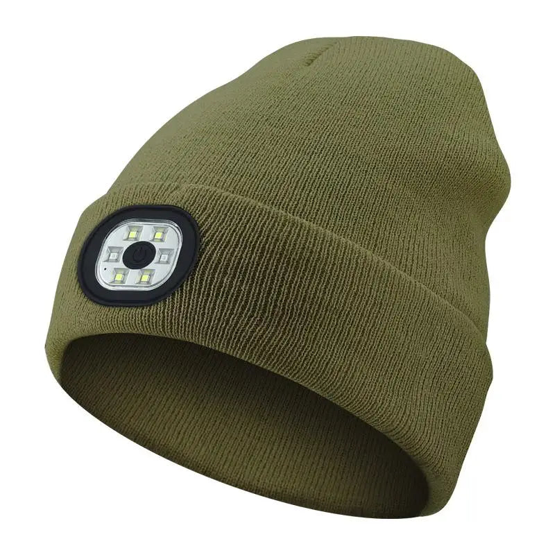 Beanie with LED Light