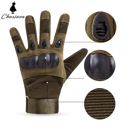Tactical Hard Knuckle Gloves