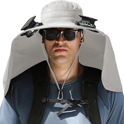 Hat with fans - Solar cap