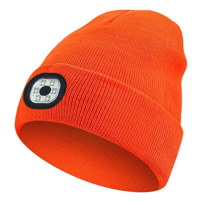 Beanie with LED Light