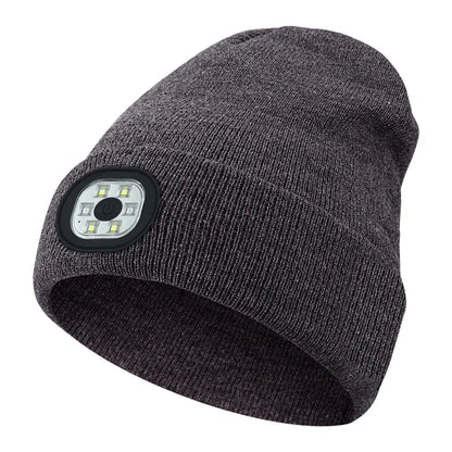Beanie with LED Light