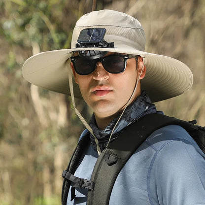Hat with fans - Solar cap