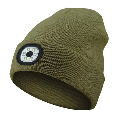 Beanie with LED Light